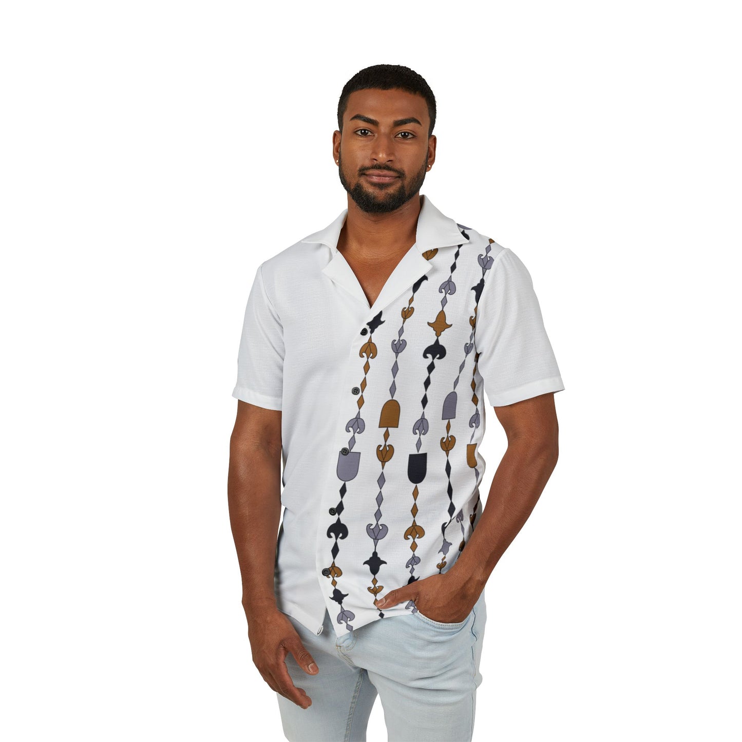 Achaemenid Chains Camp Shirt