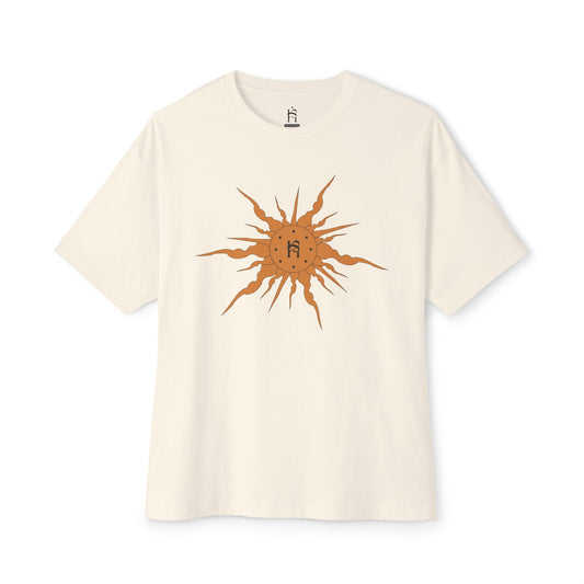 Stellar Sun Sigil Unisex Oversized Tee